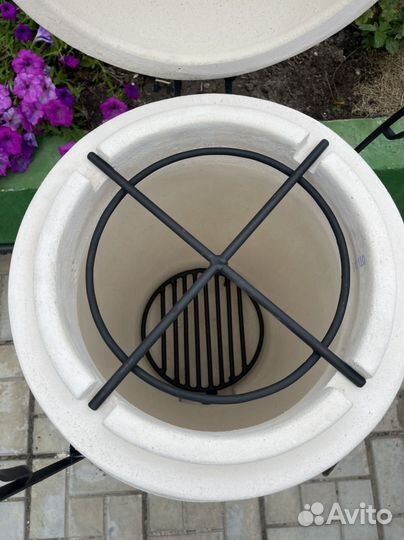 Тандыр Барс с откидной крышкой