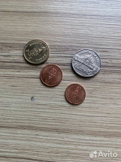 Монеты тайланда 4шт