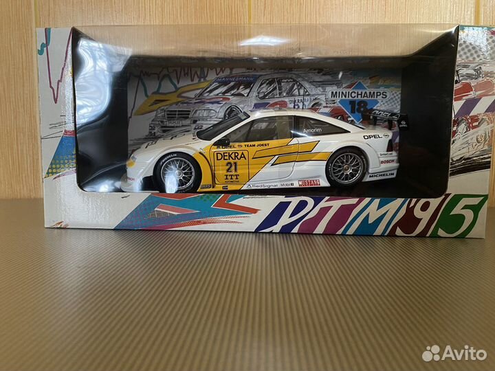 Модель 1:18 Opel Calibra DTM 95