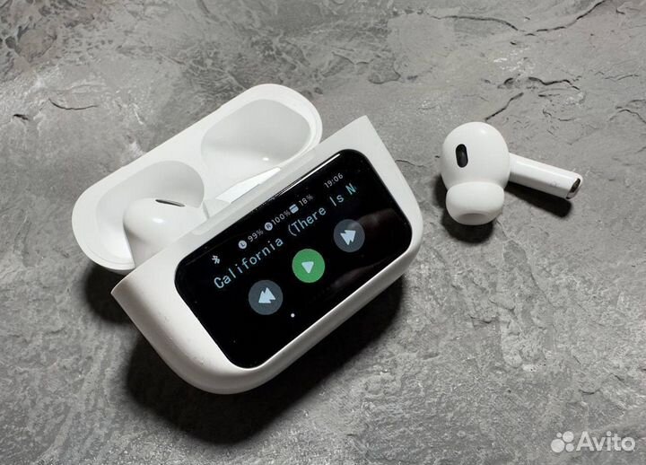 Airpods pro 2 с сенсорным экраном