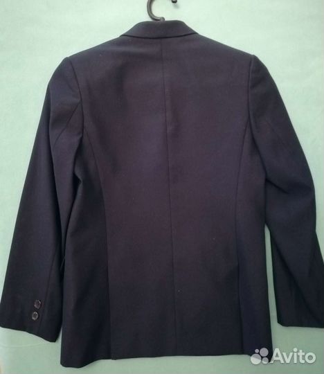 Школьный пиджак для мальчика 140 синий