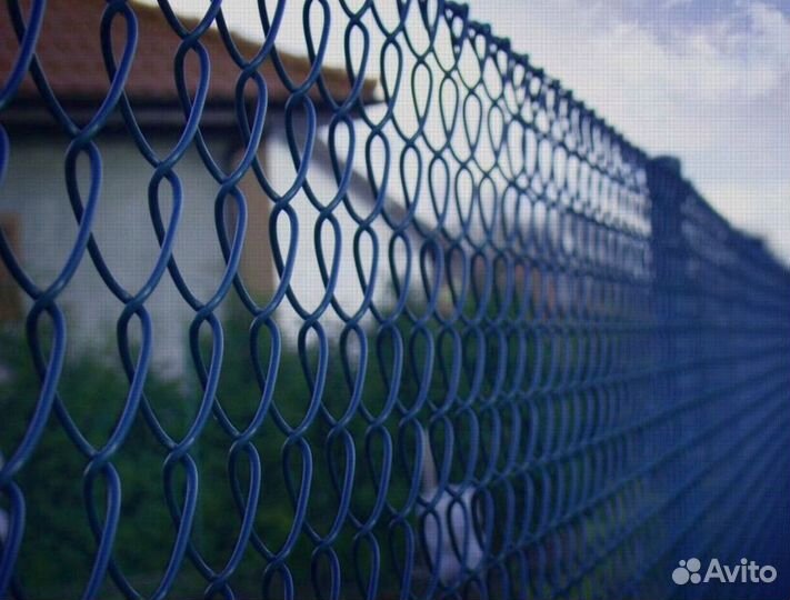 Заборы из сетки рабица со склада новые
