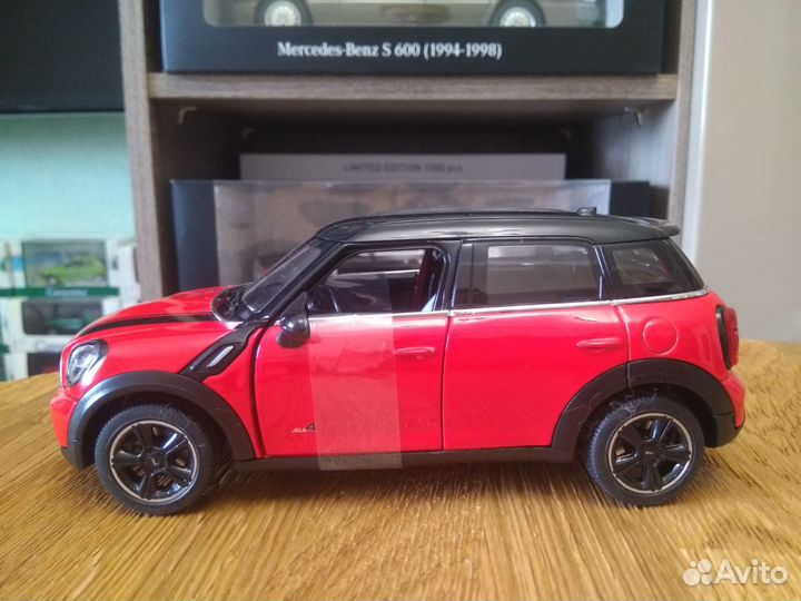 Mini cooper countryman, 1/24, Rastar