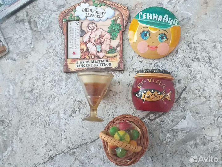 Магниты на холодильник