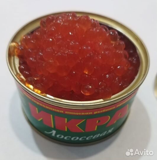 Красная икра имитация