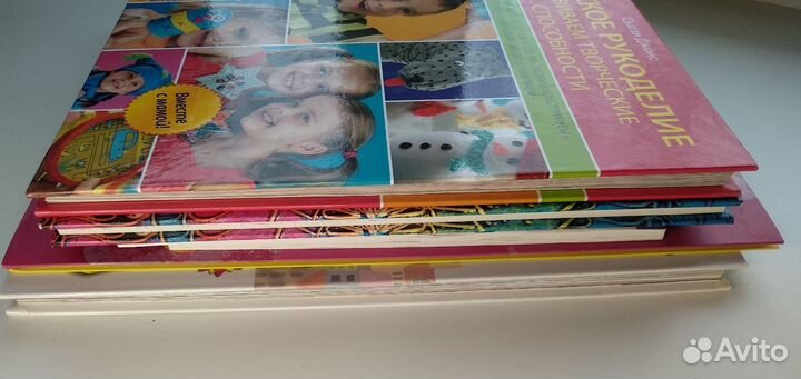 Книги по детскому творчеству (бумага и др.), 6 шт