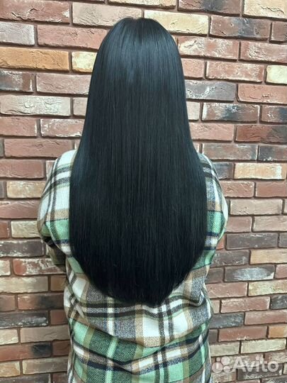 Наращивание волос модель