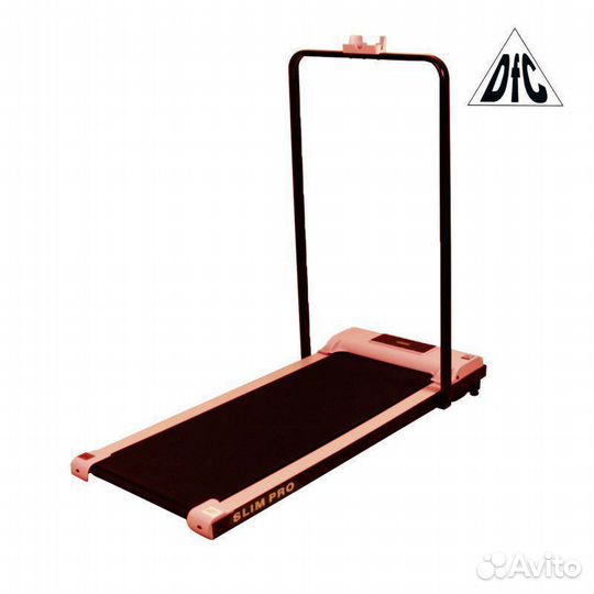 Беговая дорожка DFC slim PRO pink
