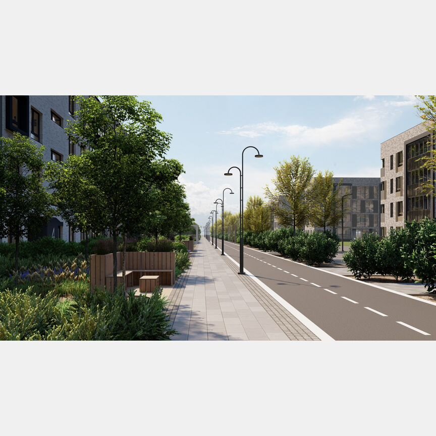2-к. квартира, 76,4 м², 3/5 эт.