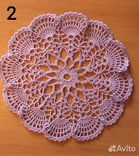Салфетки вязаные крючком