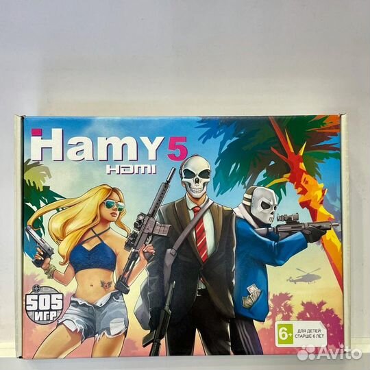 Hamy 5, hdmi сигнал, 505 игр