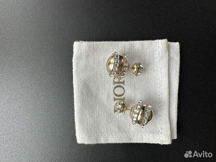Серьги Christian dior