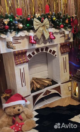 Камин декоративный