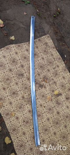 Молдинг хром заднего бампера Mercedes W210