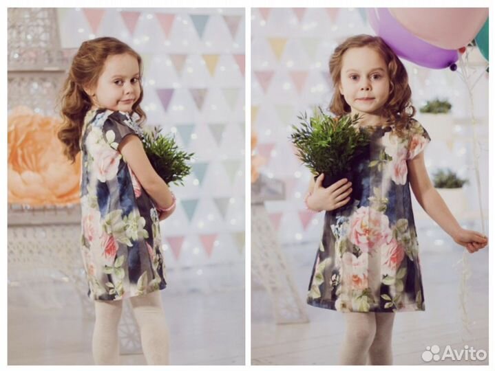 Костюм нарядное платье пиджак юбка 98-104 см