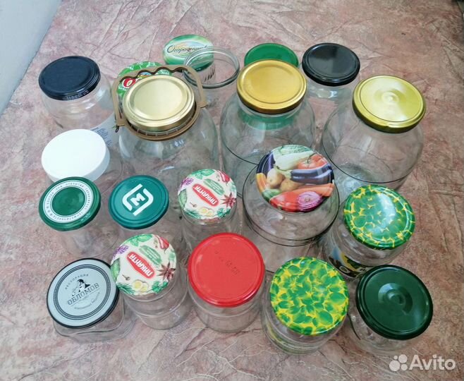 Банки стеклянные