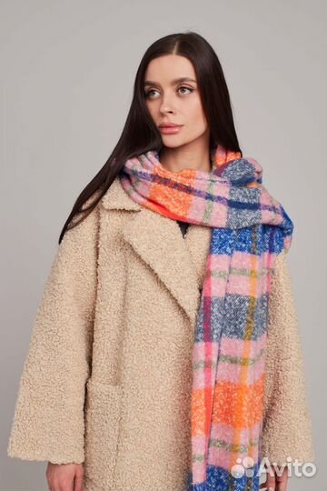 Женский теплый платок