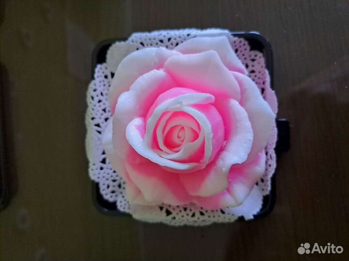 Цветы из мыла ручной работы