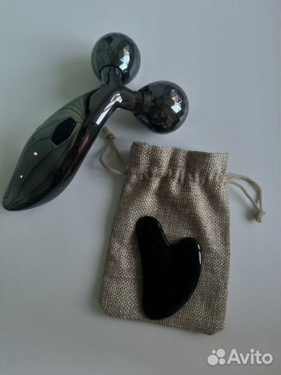 Роликовый массажер для лица