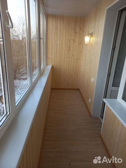 Остекление и отделка балконов и лоджий под ключ