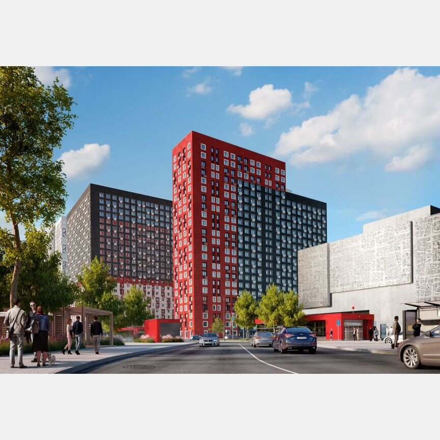 1-к. квартира, 38,5 м², 8/19 эт.