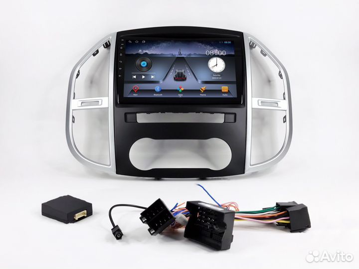 Магнитола Mercedes Vito W447 1/32 Qled Android