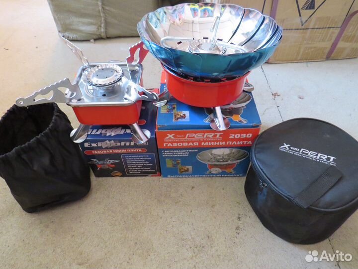 Газовые плитки туристические, новые