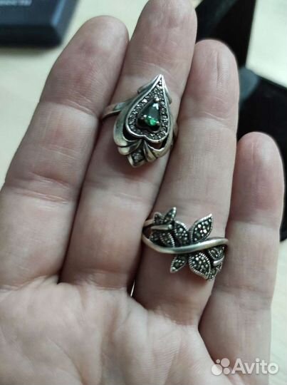 Серебряное кольцо