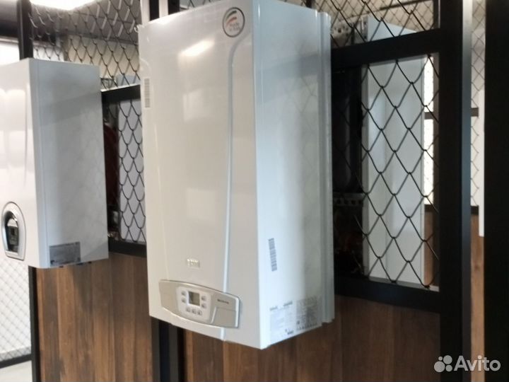 Котел газовый Baxi, 24квт, 2кон,Турбо, Италия