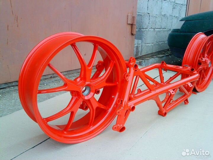 Полимерка (полимерная, порошковая) покраска