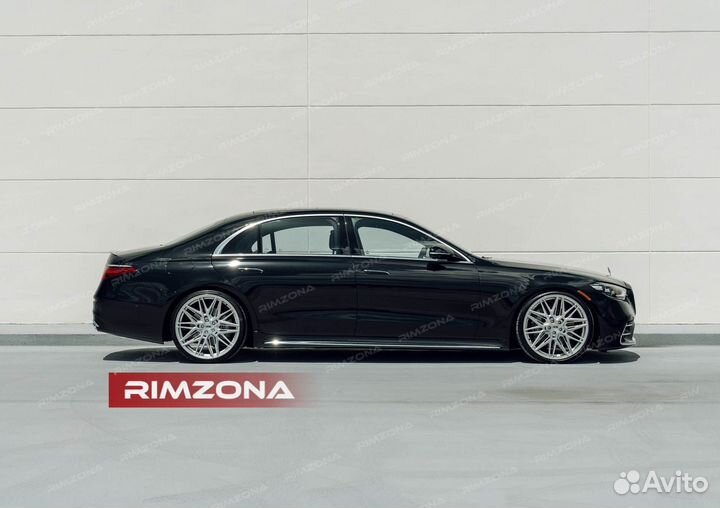 Кованые диски R22 на Mercedes S-Class