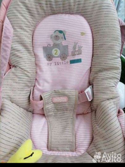 Шезлонг babyton pink