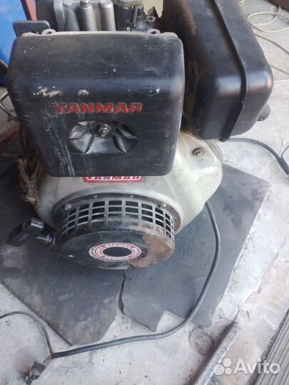 Двигатель янмар yanmar l100. 6.5 л/с