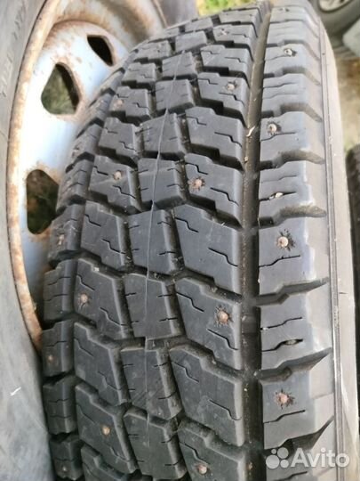 УАЗ, зима, колёса r16