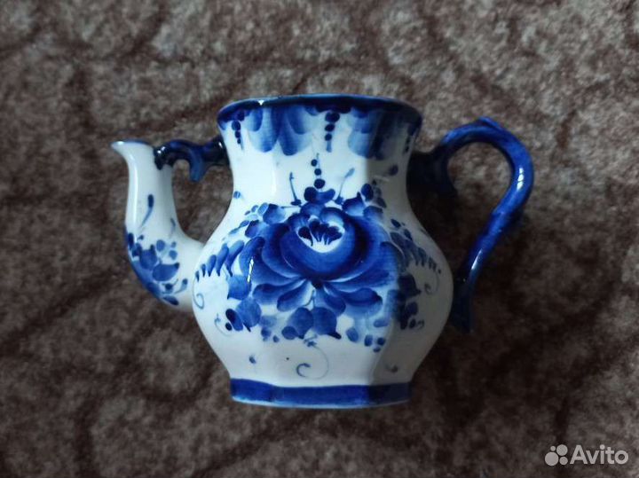 Заварочный чайник гжель