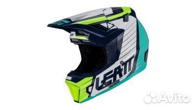 Мотошлем Leatt Moto 7.5 Helmet Kit (Black/White
