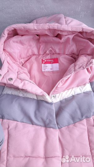 Куртка демисезонная для девочки 104