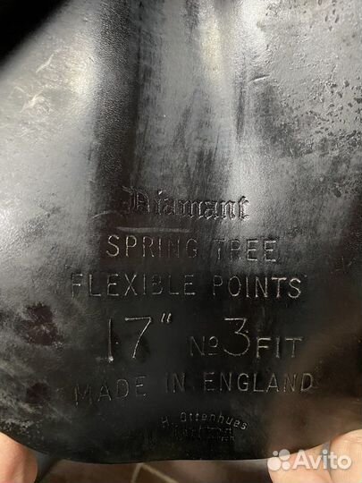 Выездковое седло Euroriding Diamant 17”