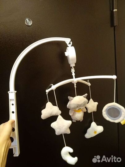 Мобиль на кроватку 2 в 1 (музыкальный)