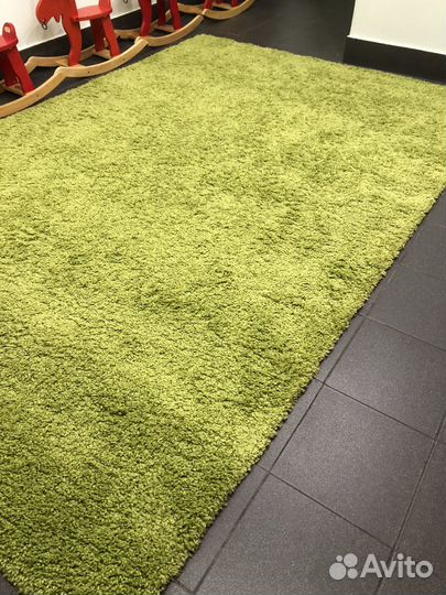 Палас Shaggy Light Green