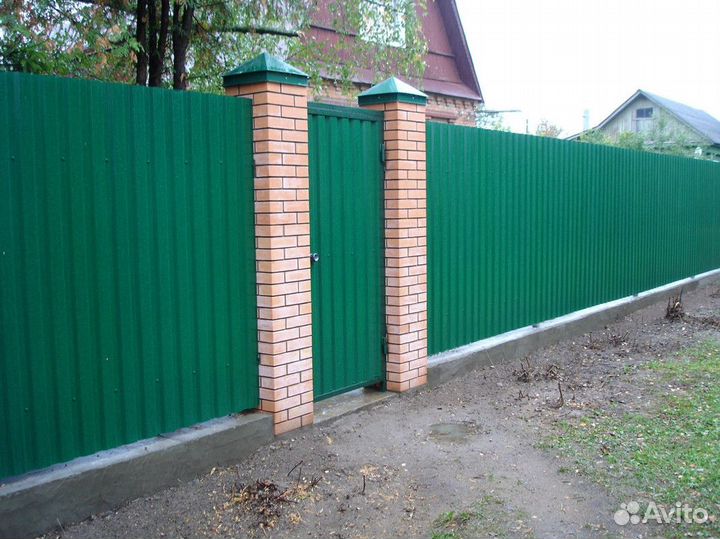 Забор под ключ 423