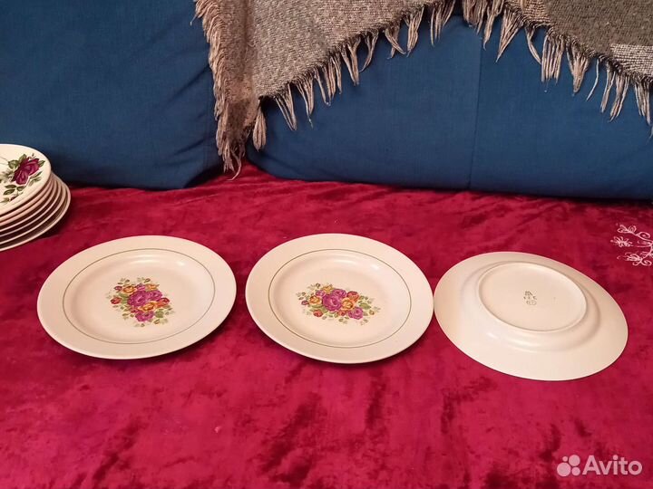 Тарелки и блюдца,селедочницы СССР