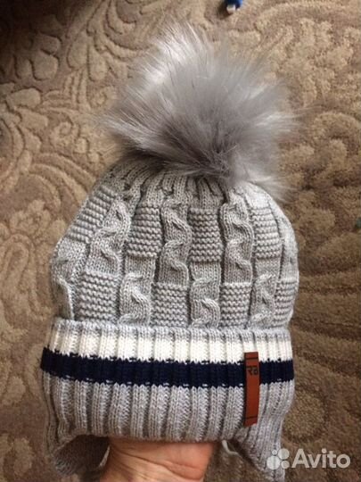 Шапка новая. Зима. Р. 46-48