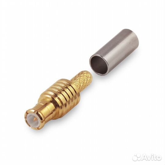 Разъем 11-111L MCX(male) RG174, RG316 прямой обжим