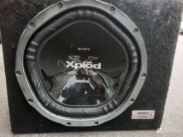 Сабвуфер sony xplod 1000w