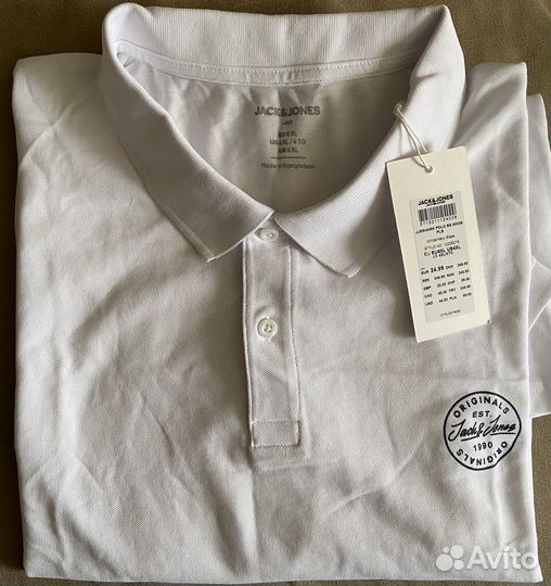 Поло Jack&Jones на крупного мужчину новое