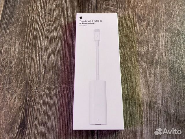 Переходник Thunderbolt 3 (USB-С) to Thunderbolt 2 купить в Красногорске ...