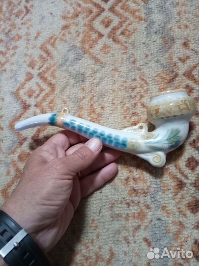 Фарфоровая трубка, СССР, Полонное зхк, после 1973