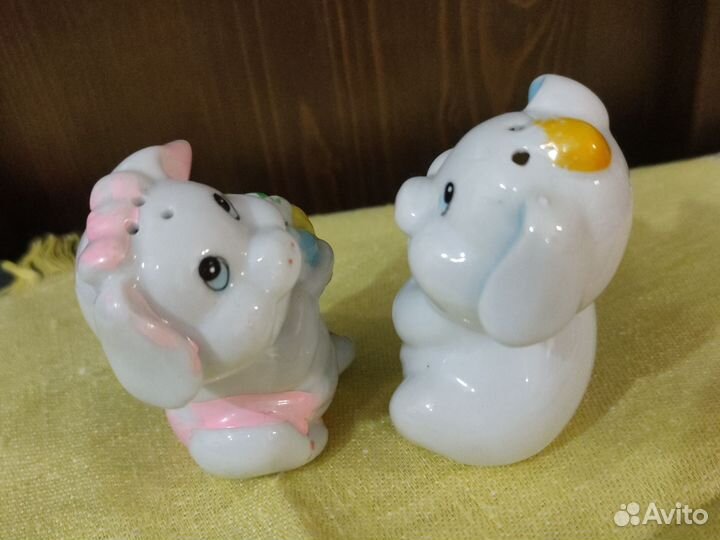 Солонка и перечница поросята