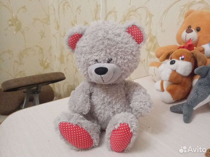 Игрушки мягкие б/у